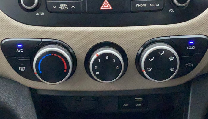 2017 Hyundai Grand i10 SPORTZ (O) AT 1.2 KAPPA VTVT, Petrol, Automatic, 62,106 km, AC Unit - Car heater not working
