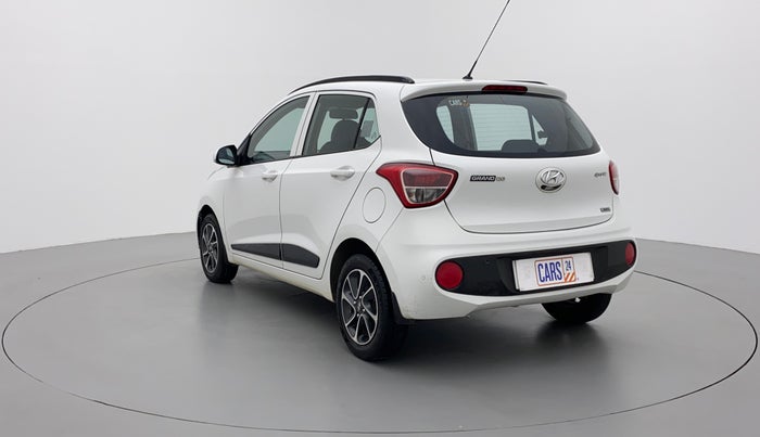 2017 Hyundai Grand i10 SPORTZ (O) AT 1.2 KAPPA VTVT, Petrol, Automatic, 62,106 km, Left Back Diagonal