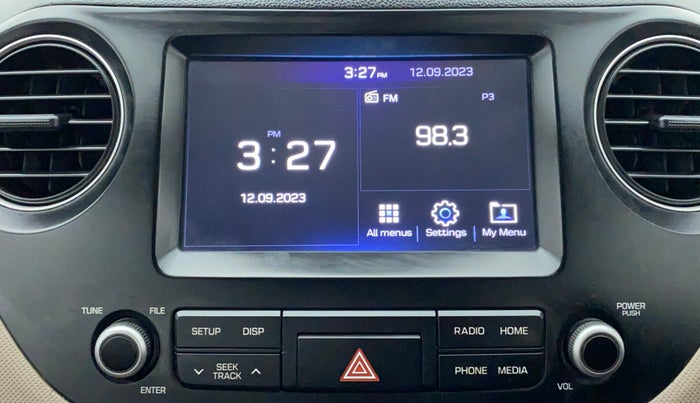 2017 Hyundai Grand i10 SPORTZ (O) AT 1.2 KAPPA VTVT, Petrol, Automatic, 62,106 km, Infotainment System