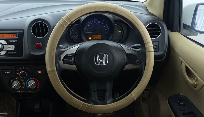 2015 Honda Brio 1.2 S MT I VTEC, Petrol, Manual, 63,386 km, Steering Wheel Close Up