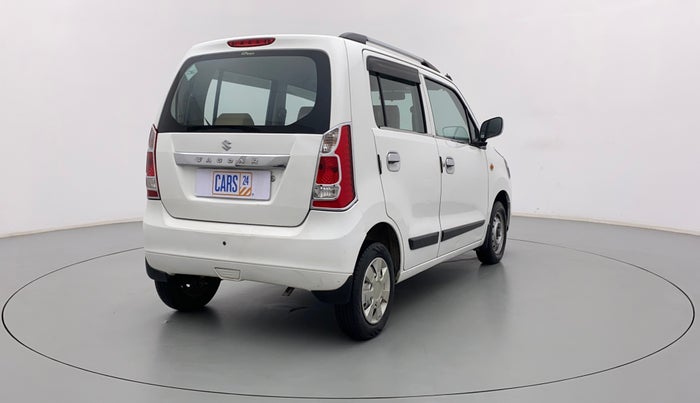 2017 Maruti Wagon R 1.0 LXI CNG, CNG, Manual, 55,225 km, Right Back Diagonal