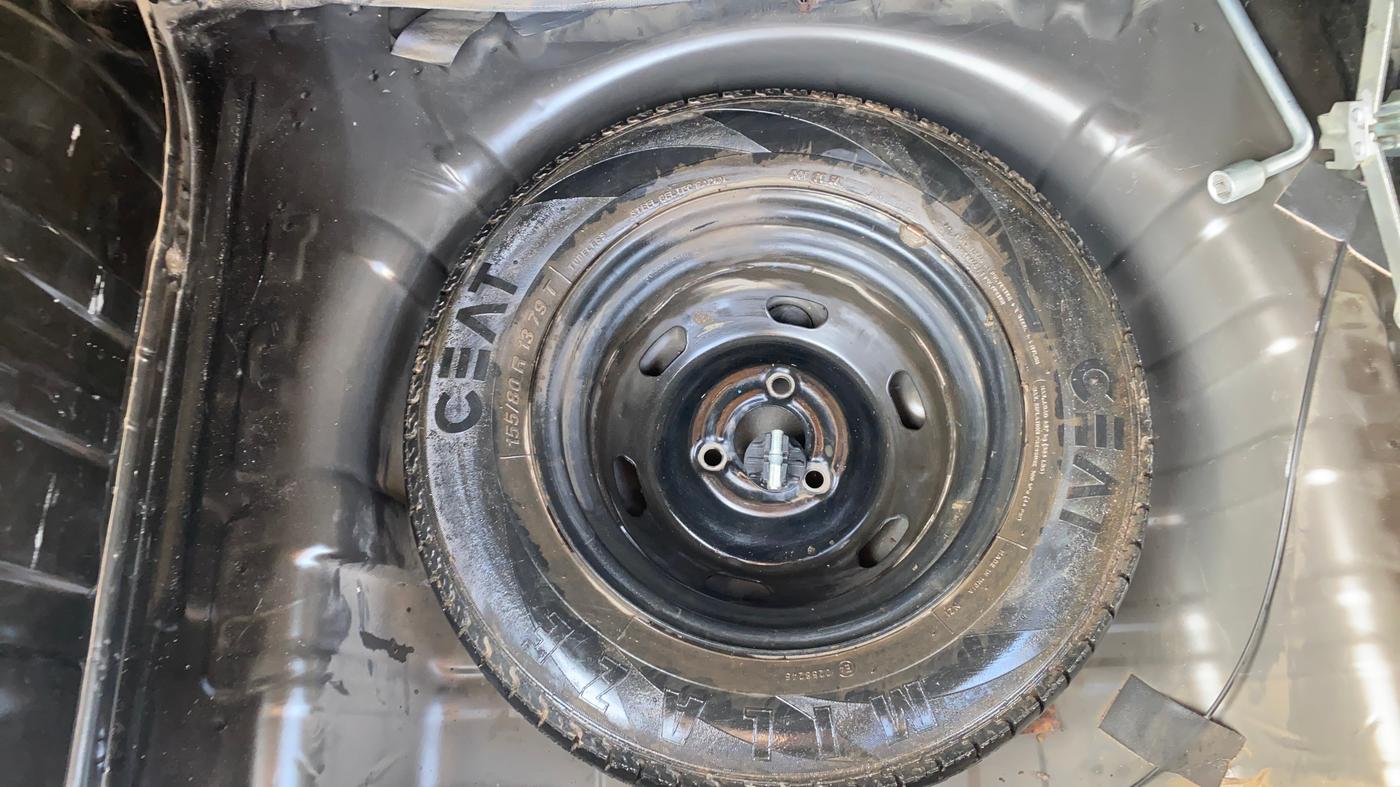 2019 Renault Kwid RXT 1.0 (O), Petrol, Manual, 25,442 km, Spare Tyre