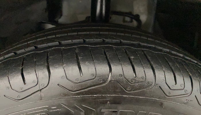 2024 Tata NEXON CREATIVE PLUS 1.2 REVOTRON 7 DCA DT, Petrol, Automatic, 10,480 km, Left Front Tyre Tread