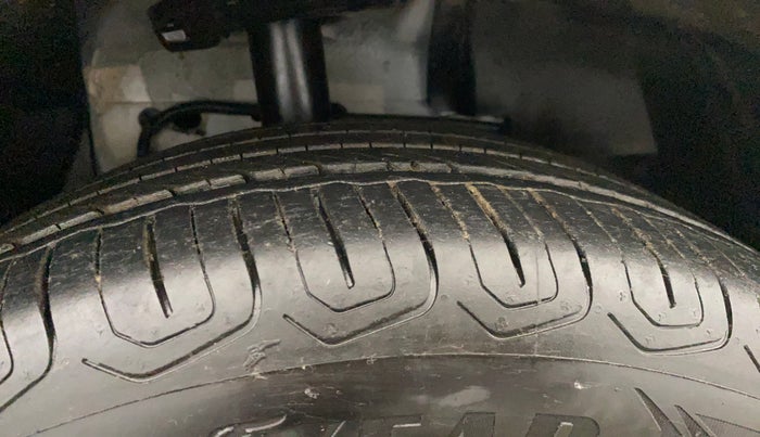 2024 Tata NEXON CREATIVE PLUS 1.2 REVOTRON 7 DCA DT, Petrol, Automatic, 10,480 km, Right Front Tyre Tread