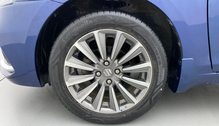 2018 Maruti Ciaz ALPHA 1.5 SHVS PETROL, Petrol, Manual, 27,837 km, Left Front Wheel