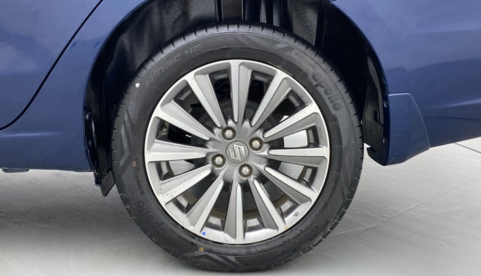2018 Maruti Ciaz ALPHA 1.5 SHVS PETROL, Petrol, Manual, 27,837 km, Left Rear Wheel
