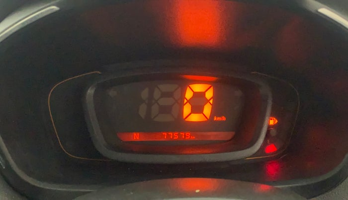 2017 Renault Kwid RXT 1.0 AMT, Petrol, Automatic, 77,568 km, Odometer Image