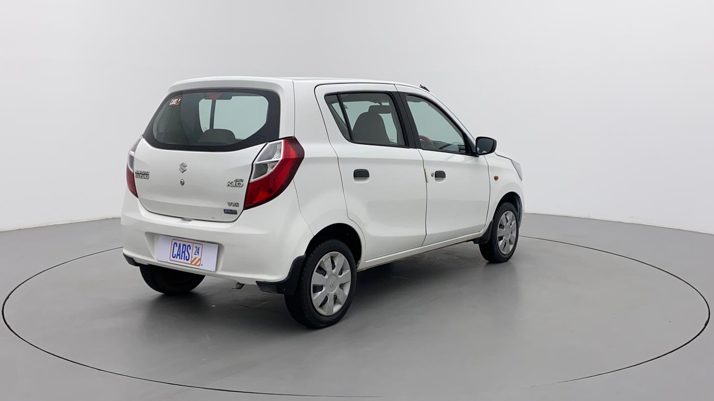 2015 Maruti Alto K10 VXI AMT, Petrol, Automatic, 28,653 km, Right Back Diagonal
