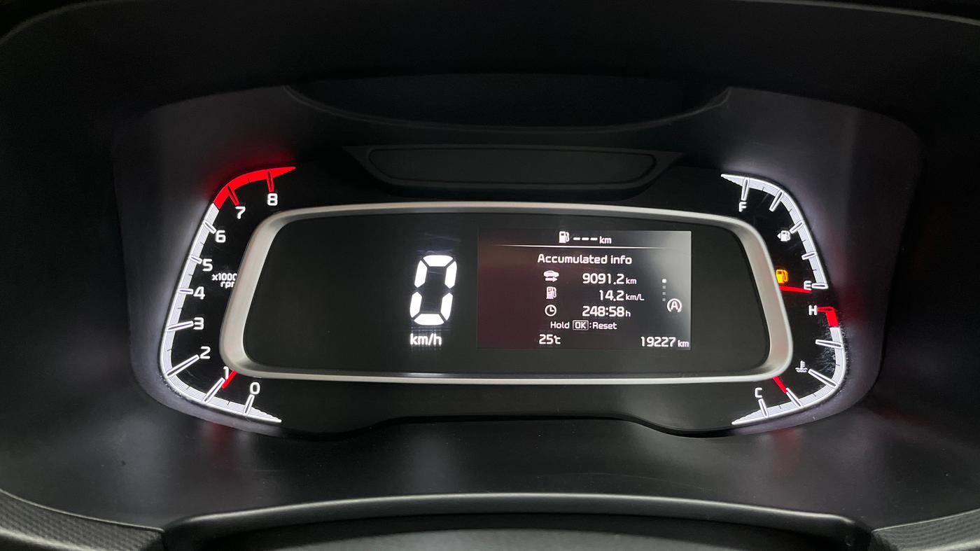 2024 KIA SONET HTK (O) 1.2 Petrol MT, Petrol, Manual, 19,227 km, Odometer Image