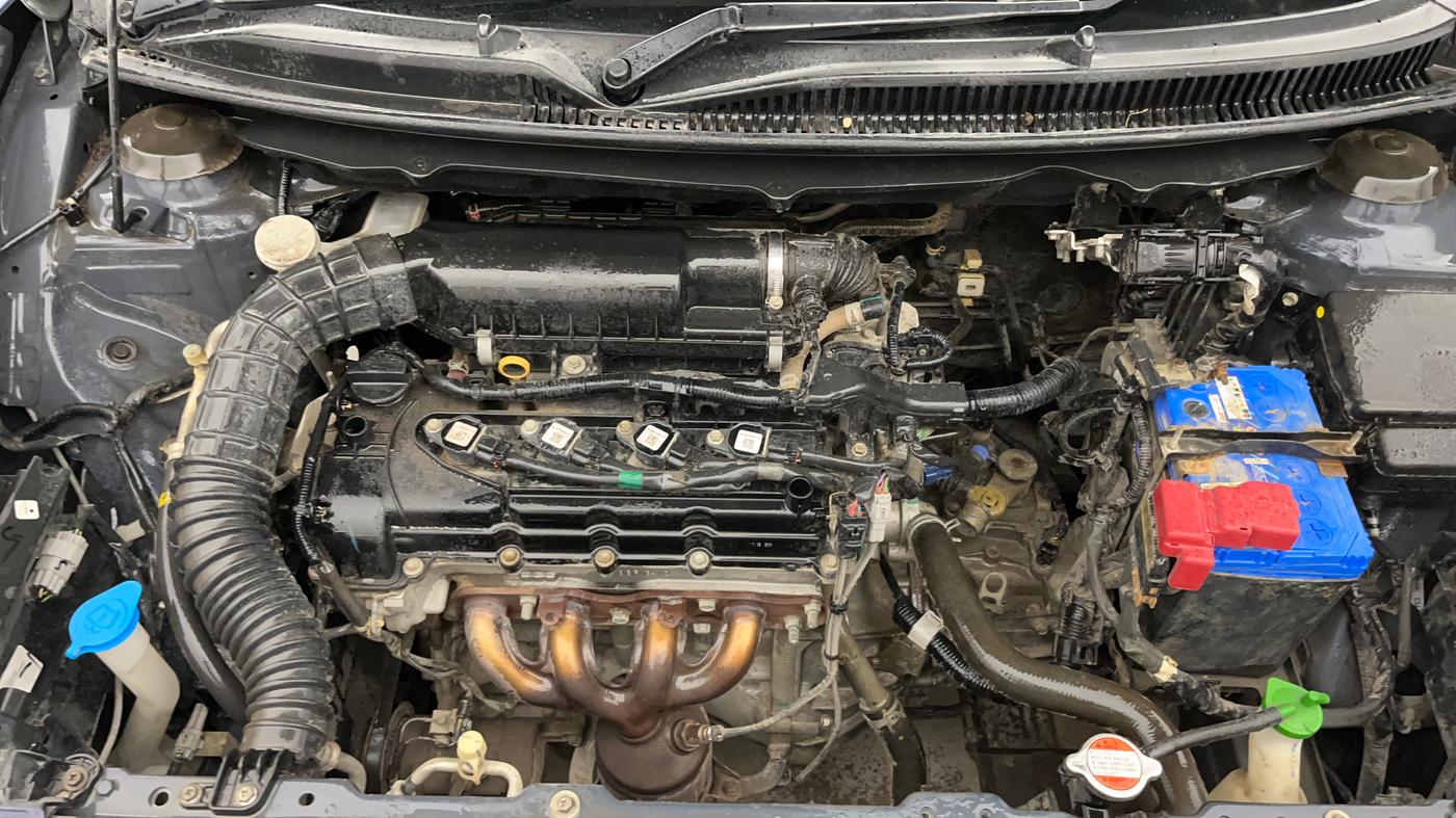 2020 Toyota Glanza G, Petrol, Manual, 72,926 km, Engine View