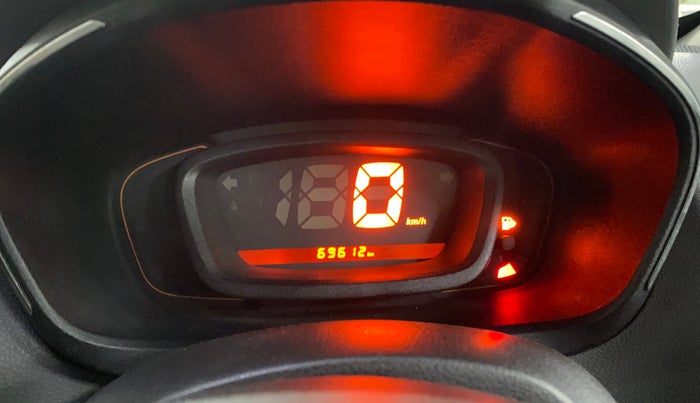 2017 Renault Kwid RXT 1.0, Petrol, Manual, 69,608 km, Odometer Image