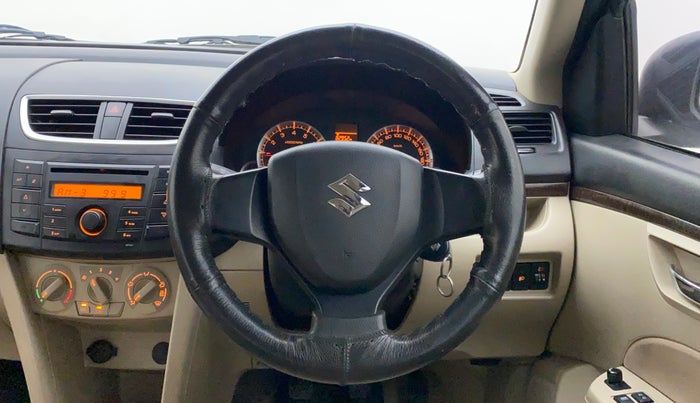 2014 Maruti Swift Dzire VXI, Petrol, Manual, 59,902 km, Steering Wheel Close Up