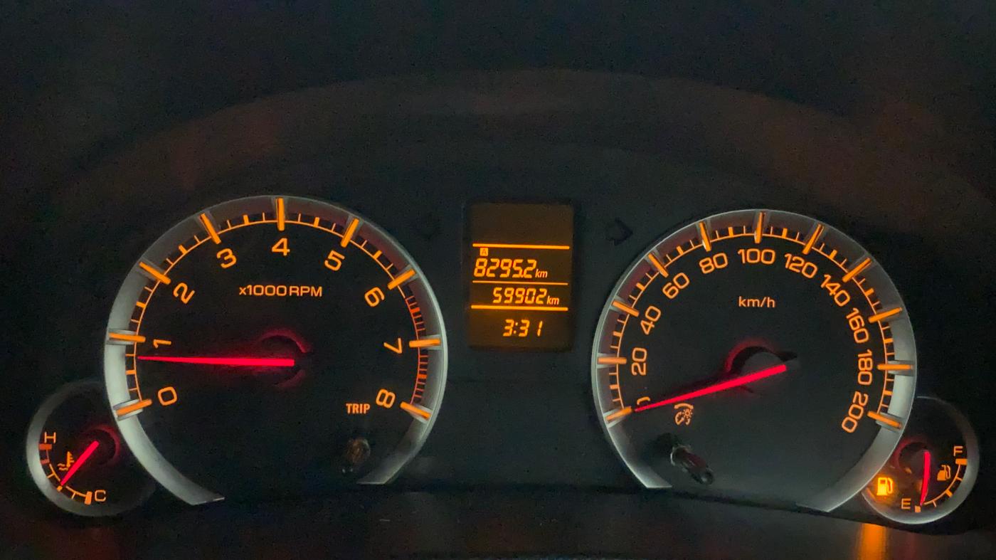 2014 Maruti Swift Dzire VXI, Petrol, Manual, 59,902 km, Odometer Image