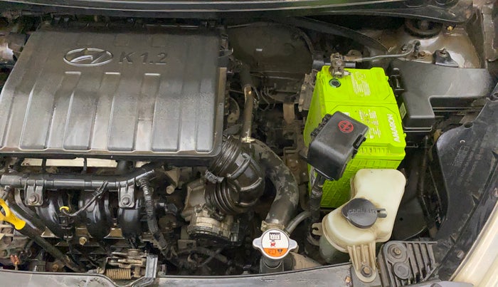 2015 Hyundai Grand i10 MAGNA 1.2 KAPPA VTVT, Petrol, Manual, 50,296 km, Engine View - Left