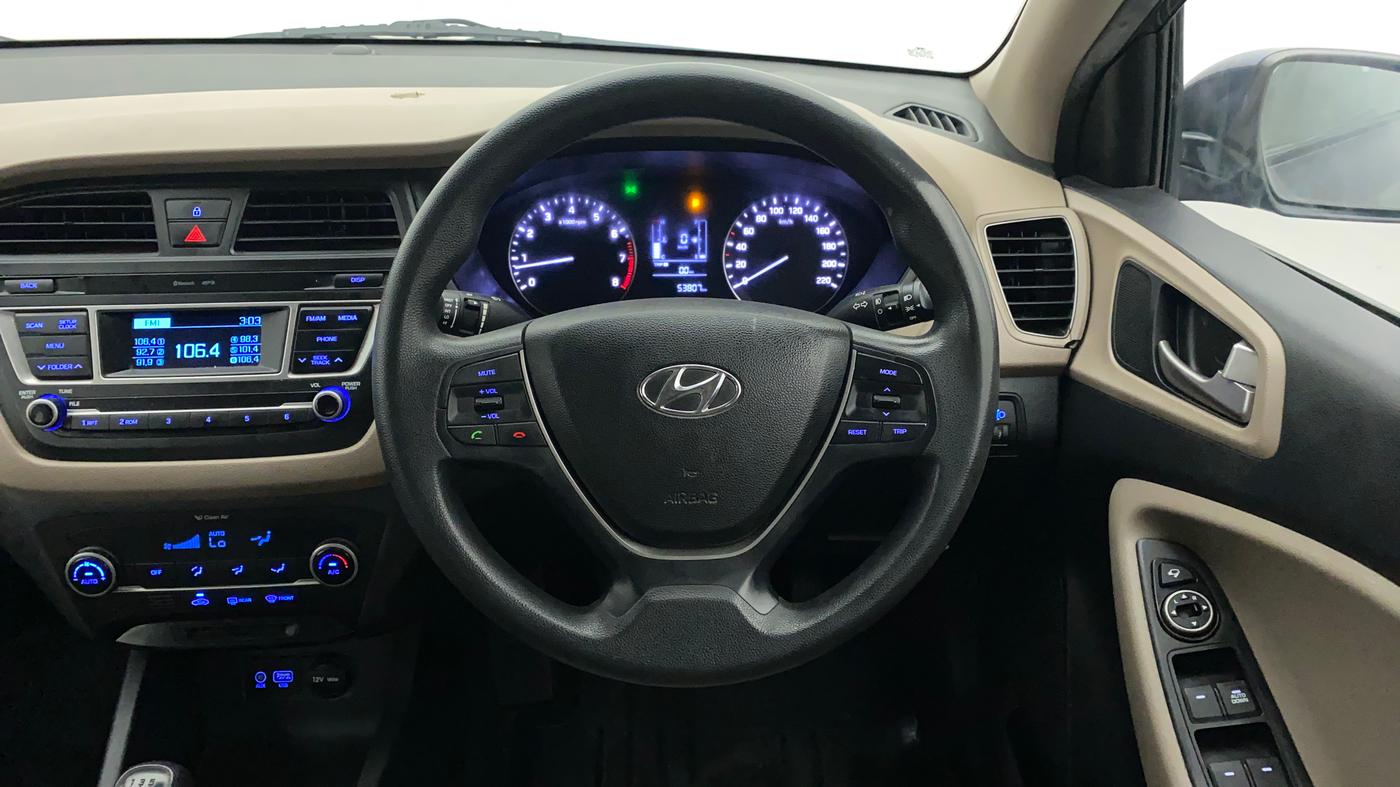 2016 Hyundai Elite i20 SPORTZ 1.2, Petrol, Manual, 53,842 km, Steering Wheel Close Up