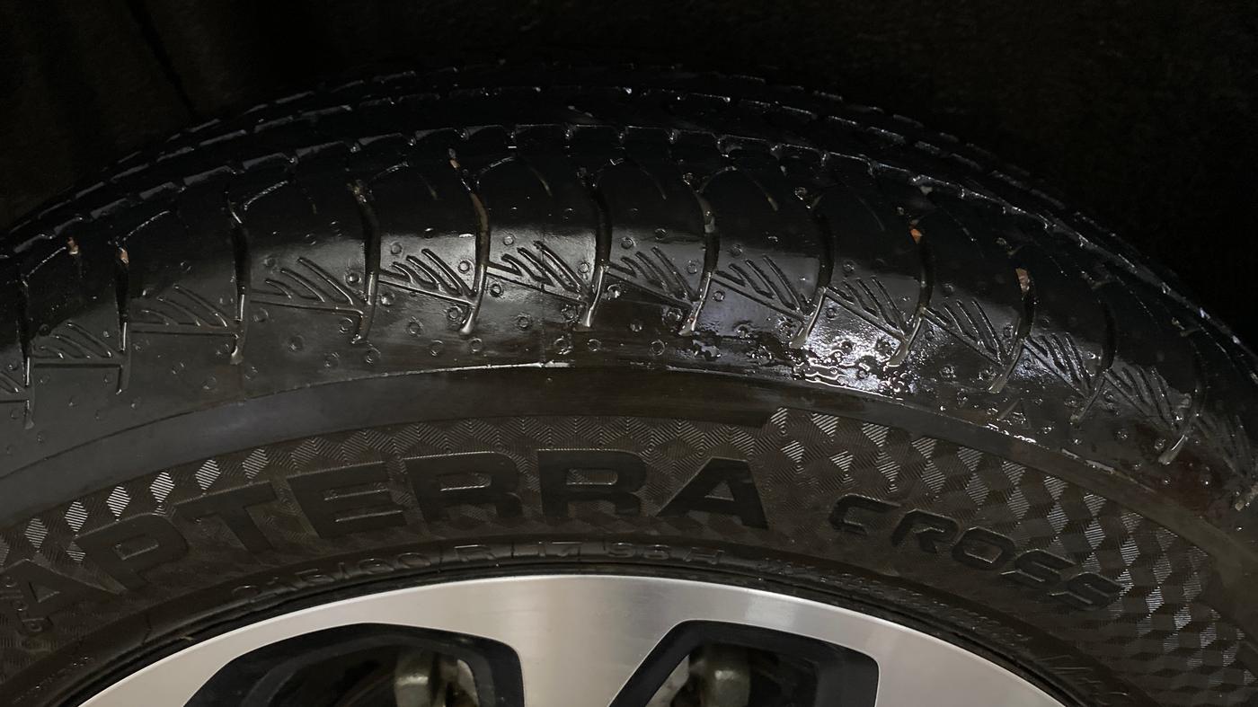 2024 Maruti Grand Vitara DELTA SMART HYBRID, Petrol, Manual, 8,712 km, Right Rear Tyre Tread