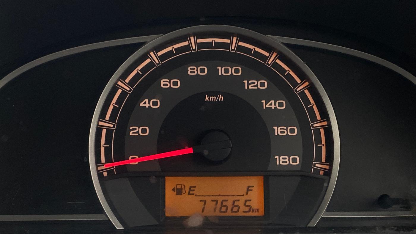 2017 Maruti Alto 800 LXI, Petrol, Manual, 77,634 km, Odometer Image