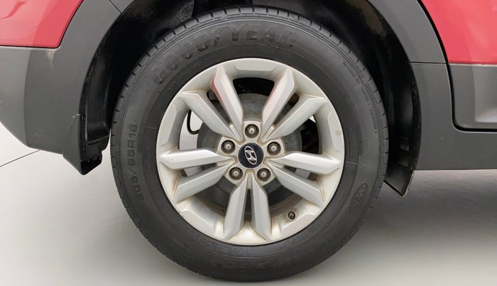 2016 Hyundai Creta SX PLUS 1.6 PETROL, Petrol, Manual, 50,779 km, Right Rear Wheel
