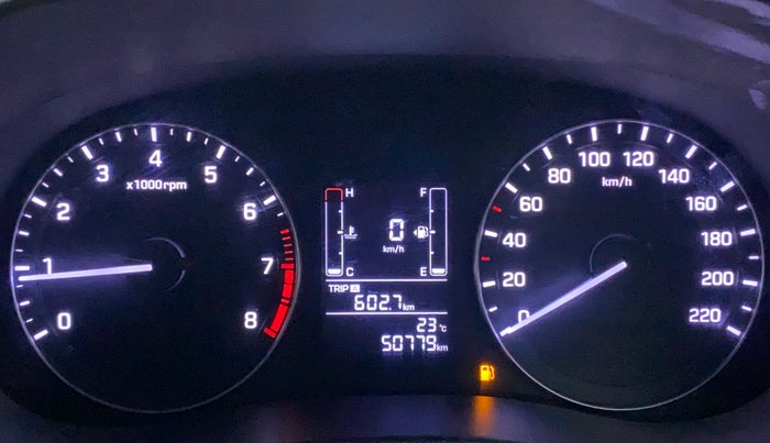 2016 Hyundai Creta SX PLUS 1.6 PETROL, Petrol, Manual, 50,779 km, Odometer Image