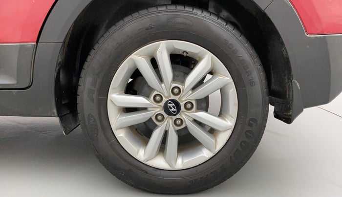 2016 Hyundai Creta SX PLUS 1.6 PETROL, Petrol, Manual, 50,779 km, Left Rear Wheel