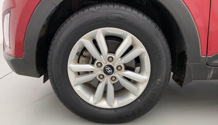 2016 Hyundai Creta SX PLUS 1.6 PETROL, Petrol, Manual, 50,779 km, Left Front Wheel
