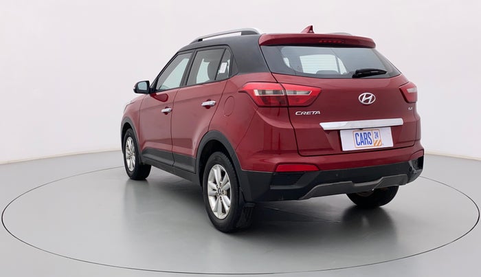 2016 Hyundai Creta SX PLUS 1.6 PETROL, Petrol, Manual, 50,779 km, Left Back Diagonal