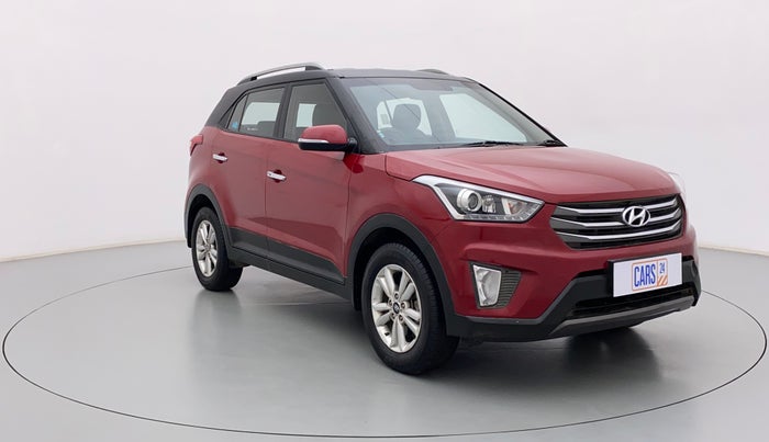 2016 Hyundai Creta SX PLUS 1.6 PETROL, Petrol, Manual, 50,779 km, Right Front Diagonal