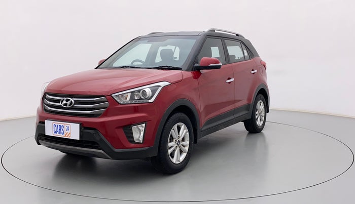 2016 Hyundai Creta SX PLUS 1.6 PETROL, Petrol, Manual, 50,779 km, Left Front Diagonal