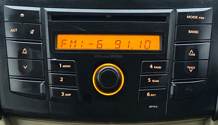 2014 Maruti Swift Dzire VXI, Petrol, Manual, 40,452 km, Infotainment System