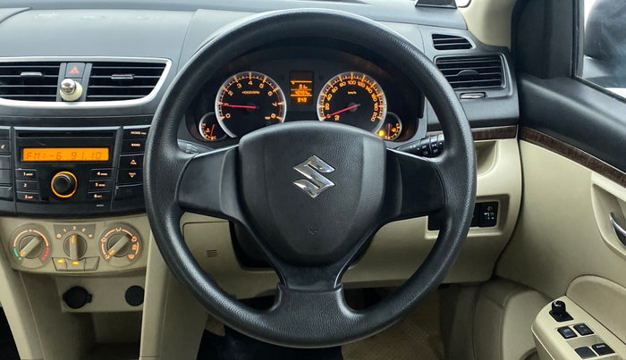 2014 Maruti Swift Dzire VXI, Petrol, Manual, 40,452 km, Steering Wheel Close Up