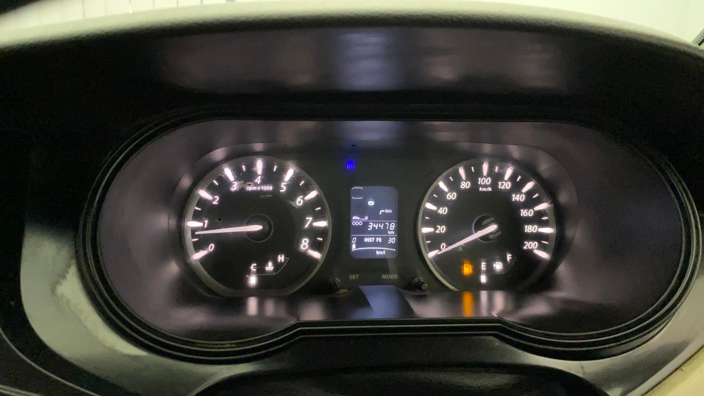 2016 Tata Zest XM PETROL, Petrol, Manual, 34,457 km, Odometer Image