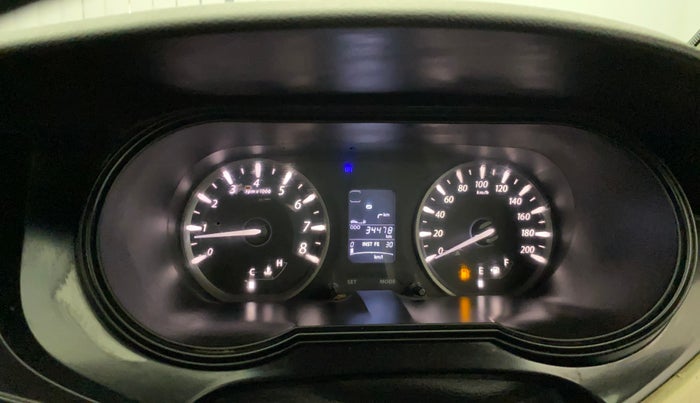 2016 Tata Zest XM PETROL, Petrol, Manual, 34,457 km, Odometer Image