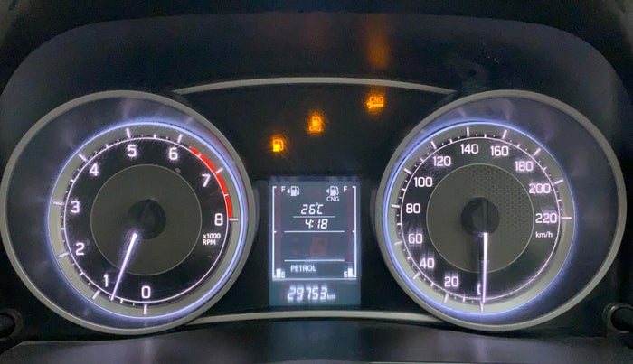 2022 Maruti Dzire ZXI CNG, CNG, Manual, 30,011 km, Odometer Image