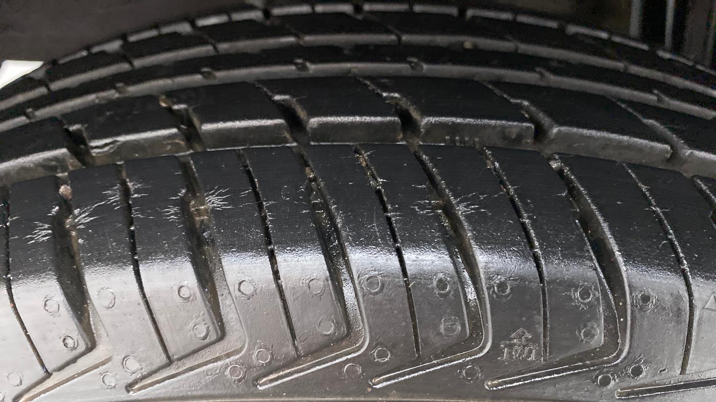 2018 Datsun Redi Go T (O), Petrol, Manual, 7,223 km, Right Rear Tyre Tread