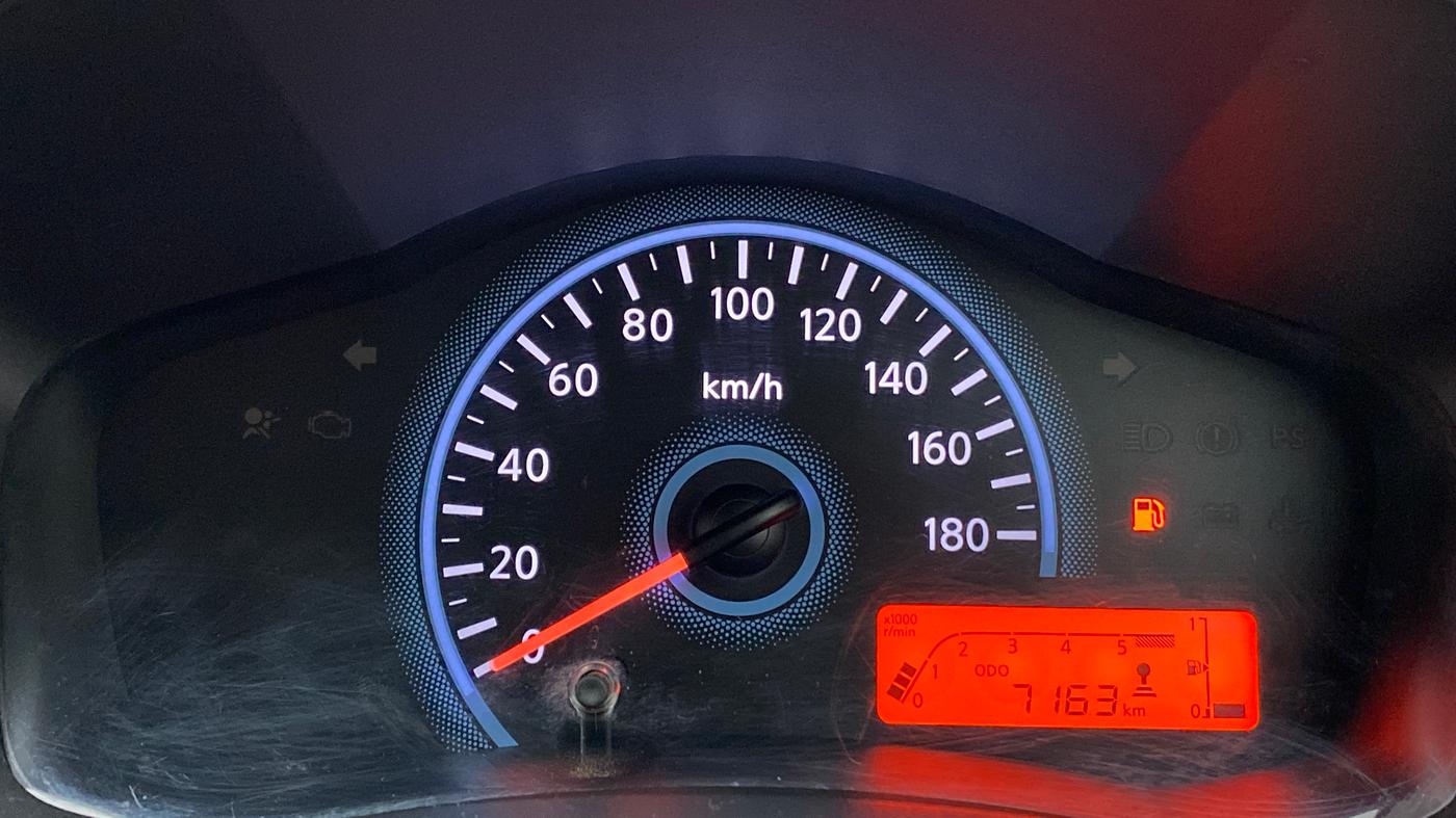 2018 Datsun Redi Go T (O), Petrol, Manual, 7,223 km, Odometer Image