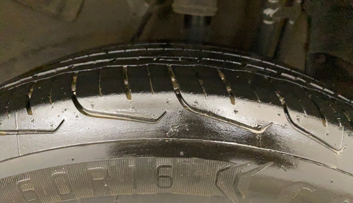 2024 Tata NEXON SMART+ 1.2 PETROL, Petrol, Manual, 15,180 km, Left Rear Tyre Tread