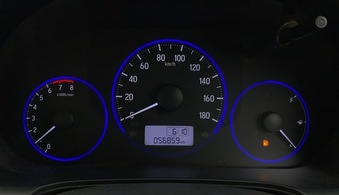 2016 Honda Amaze 1.2L I-VTEC S, Petrol, Manual, 56,855 km, Odometer Image