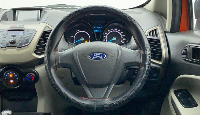 2016 Ford Ecosport AMBIENTE 1.5L PETROL, CNG, Manual, 72,571 km, Steering Wheel Close Up