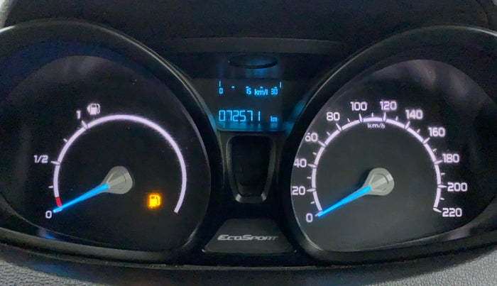 2016 Ford Ecosport AMBIENTE 1.5L PETROL, CNG, Manual, 72,571 km, Odometer Image