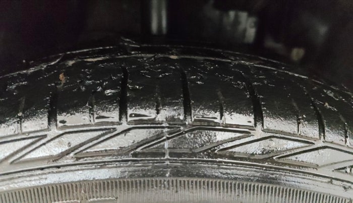 2021 Tata NEXON XZ PLUS (O) PETROL, CNG, Manual, 44,614 km, Right Front Tyre Tread