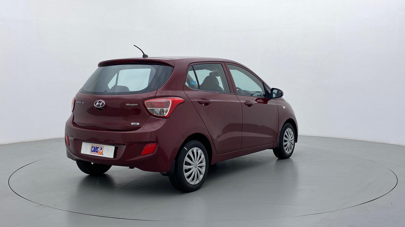 2014 Hyundai Grand i10 MAGNA 1.2 VTVT, Petrol, Manual, 30,623 km, Right Back Diagonal