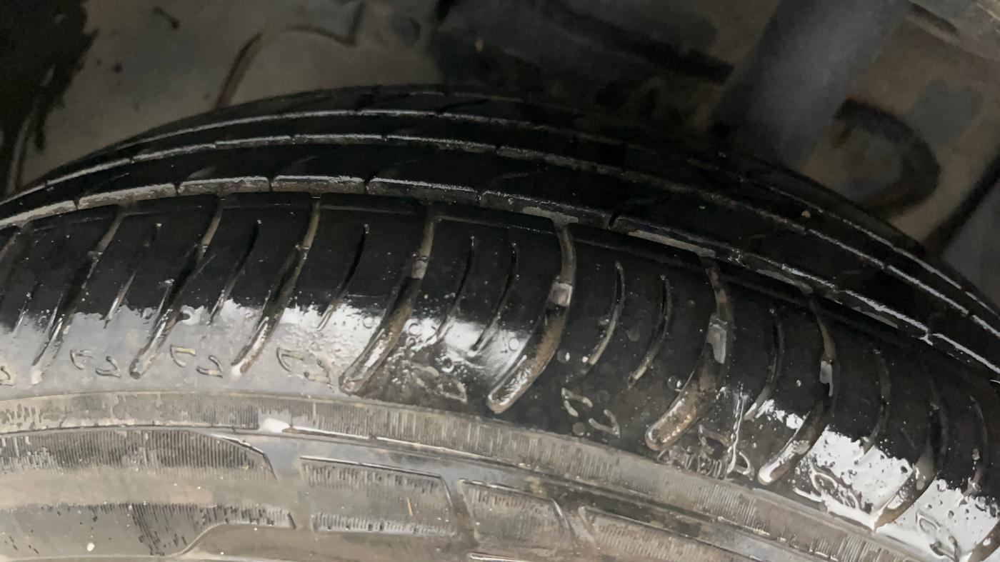 2019 Tata NEXON XM PETROL, Petrol, Manual, 47,940 km, Left Front Tyre Tread