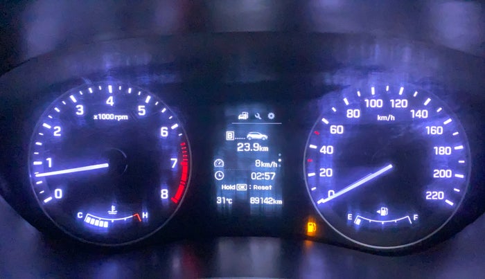 2016 Hyundai Elite i20 ASTA 1.2 (O), Petrol, Manual, 89,426 km, Odometer Image