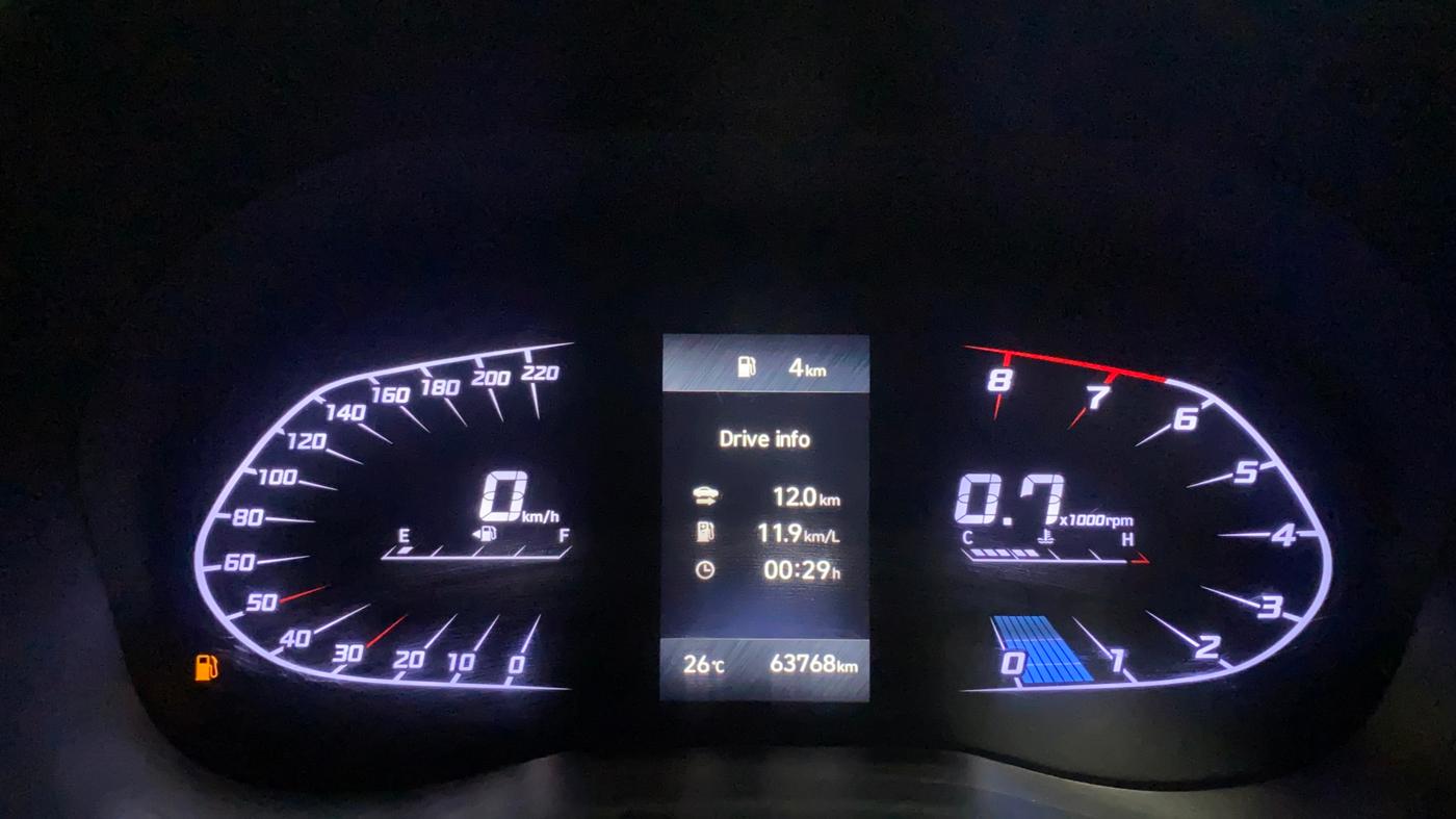 2021 Hyundai Verna SX 1.5 VTVT, Petrol, Manual, 63,756 km, Odometer Image