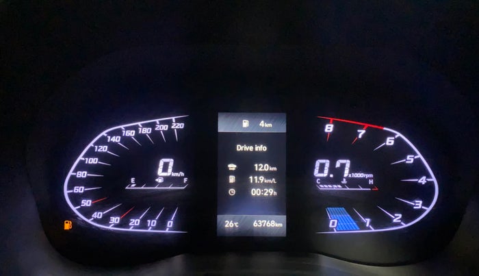 2021 Hyundai Verna SX 1.5 VTVT, Petrol, Manual, 63,756 km, Odometer Image