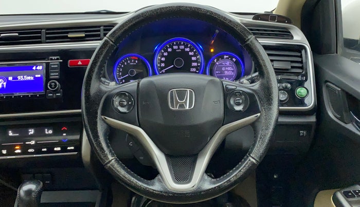 2016 Honda City 1.5L I-VTEC VX CVT, Petrol, Automatic, 1,01,478 km, Steering Wheel Close Up