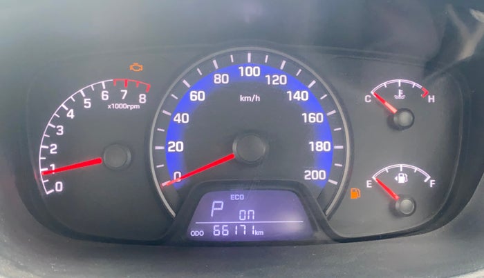 2014 Hyundai Xcent SX AT 1.2 (O), Petrol, Automatic, 66,135 km, Odometer Image