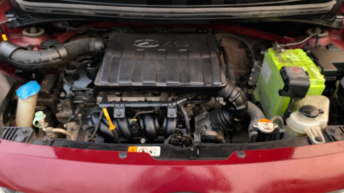 2014 Hyundai Grand i10 SPORTZ 1.2 KAPPA VTVT, Petrol, Manual, 29,535 km, Engine View