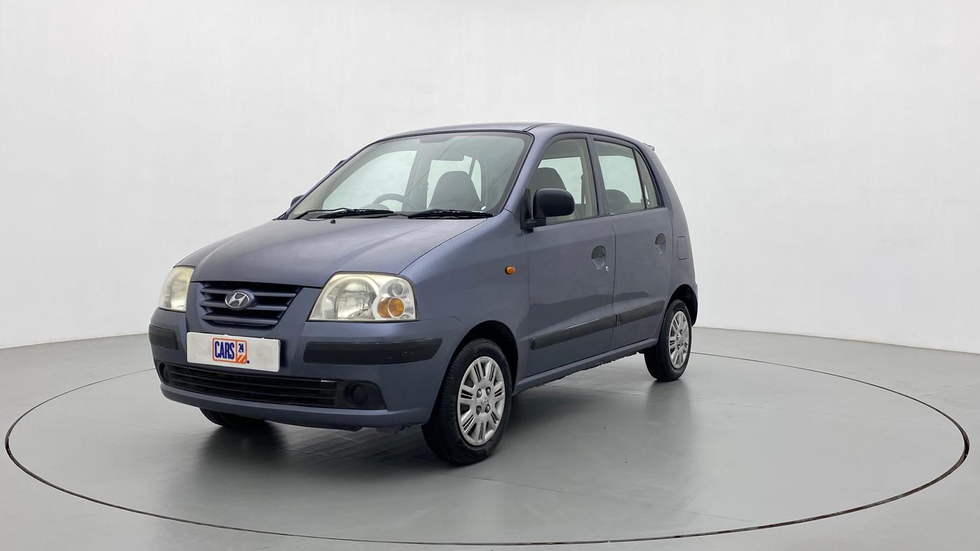 2012 Hyundai Santro Xing GLS PLUS AUDIO, Petrol, Manual, 1,04,398 km, Left Front Diagonal