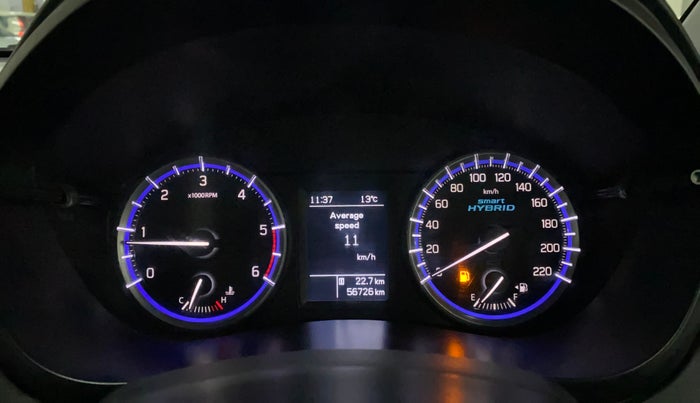 2017 Maruti S Cross ALPHA 1.3, Diesel, Manual, 56,708 km, Odometer Image